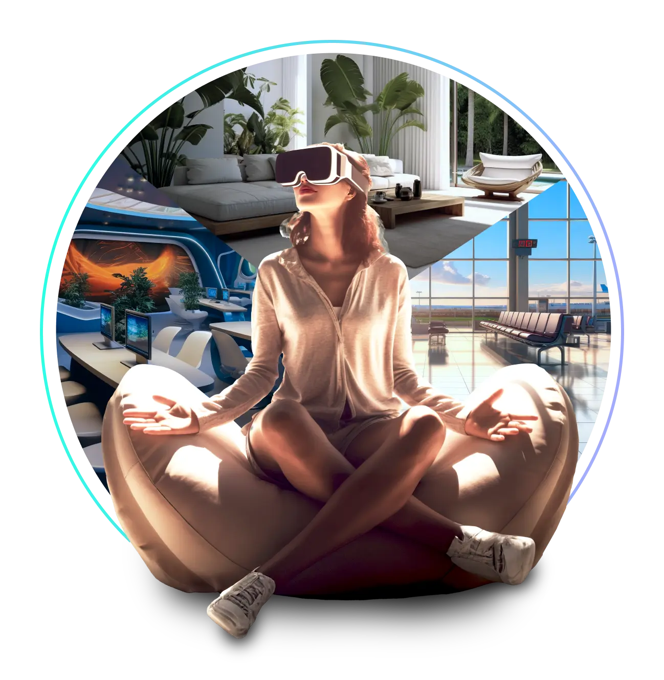 A MiHCM employee experiencing the future of digital work