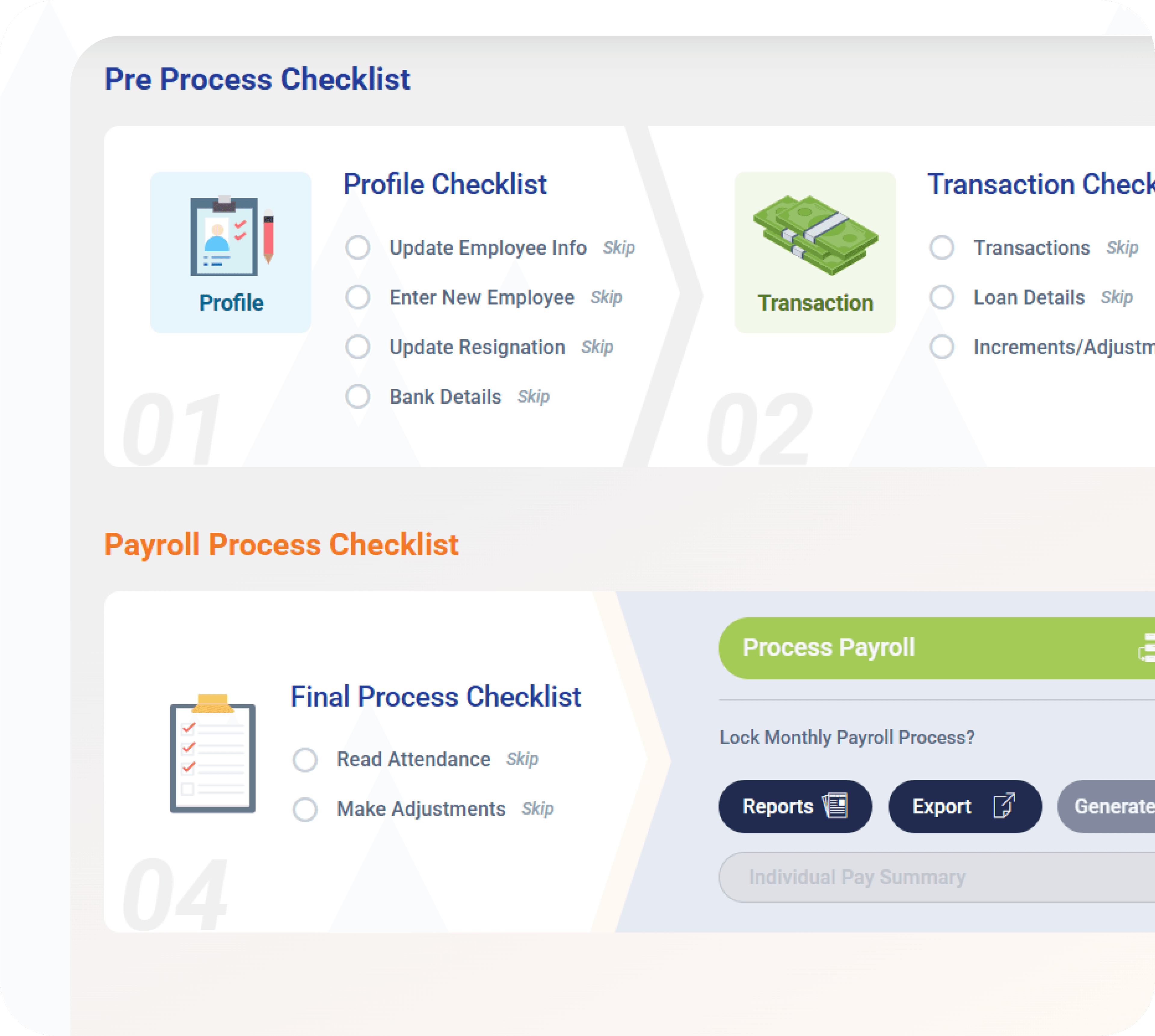 MiHCM Enterprise product screenshot