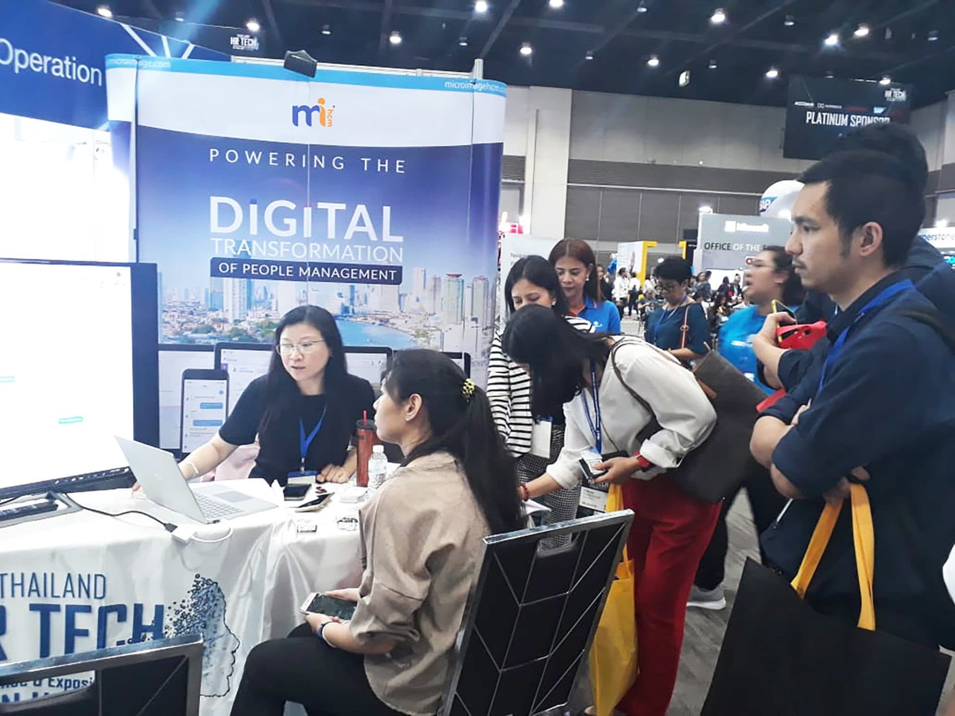 MiHCM gains strong foothold at Thailand HR TECH Expo