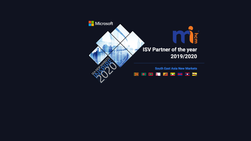 MiHCM wins Microsoft ISV Partner of the Year Award 2020 2