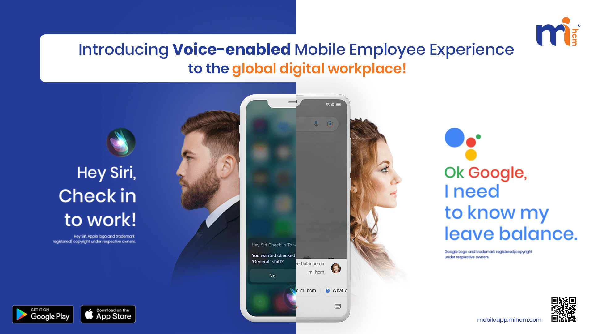 MiHCM Launches Voice-enabled Mobile Employee Experience to the global digital workplace 1