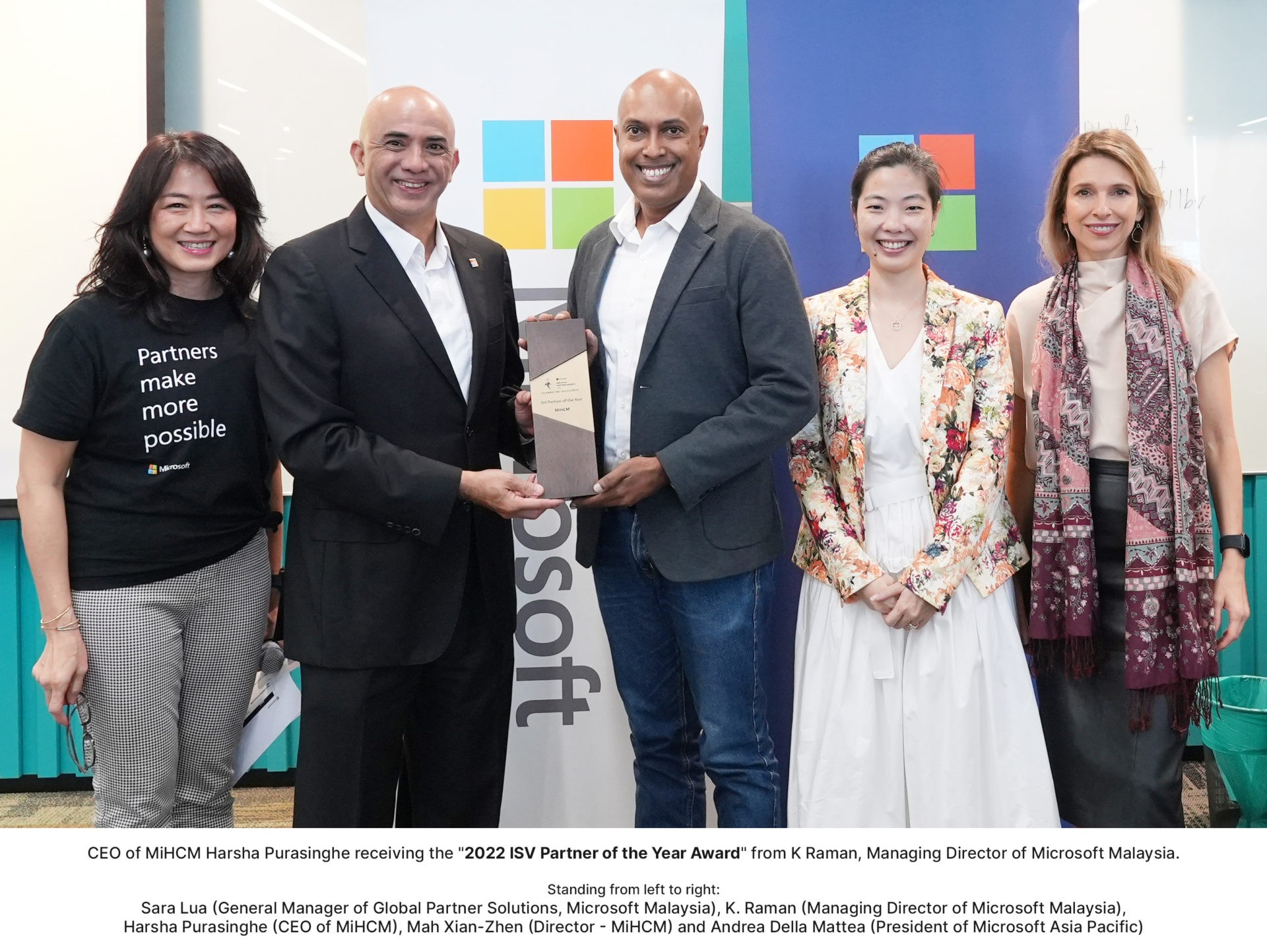 MiHCM Awarded Microsoft Malaysia ISV Partner of the Year 1