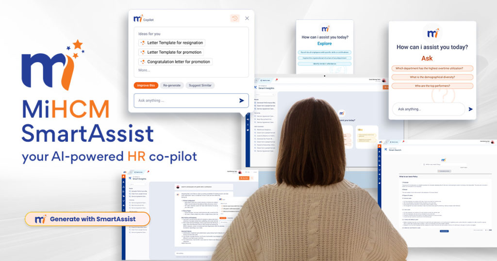 AI-powered HR Co-pilot is here! MiHCM SmartAssist to simplify and fast-track your HR work.