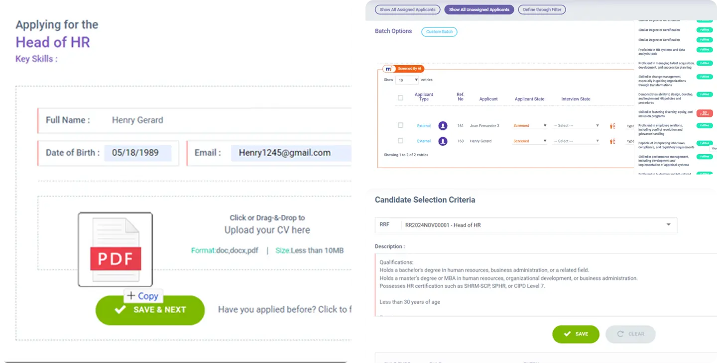 MiHCM SmartAssist for Recruitment