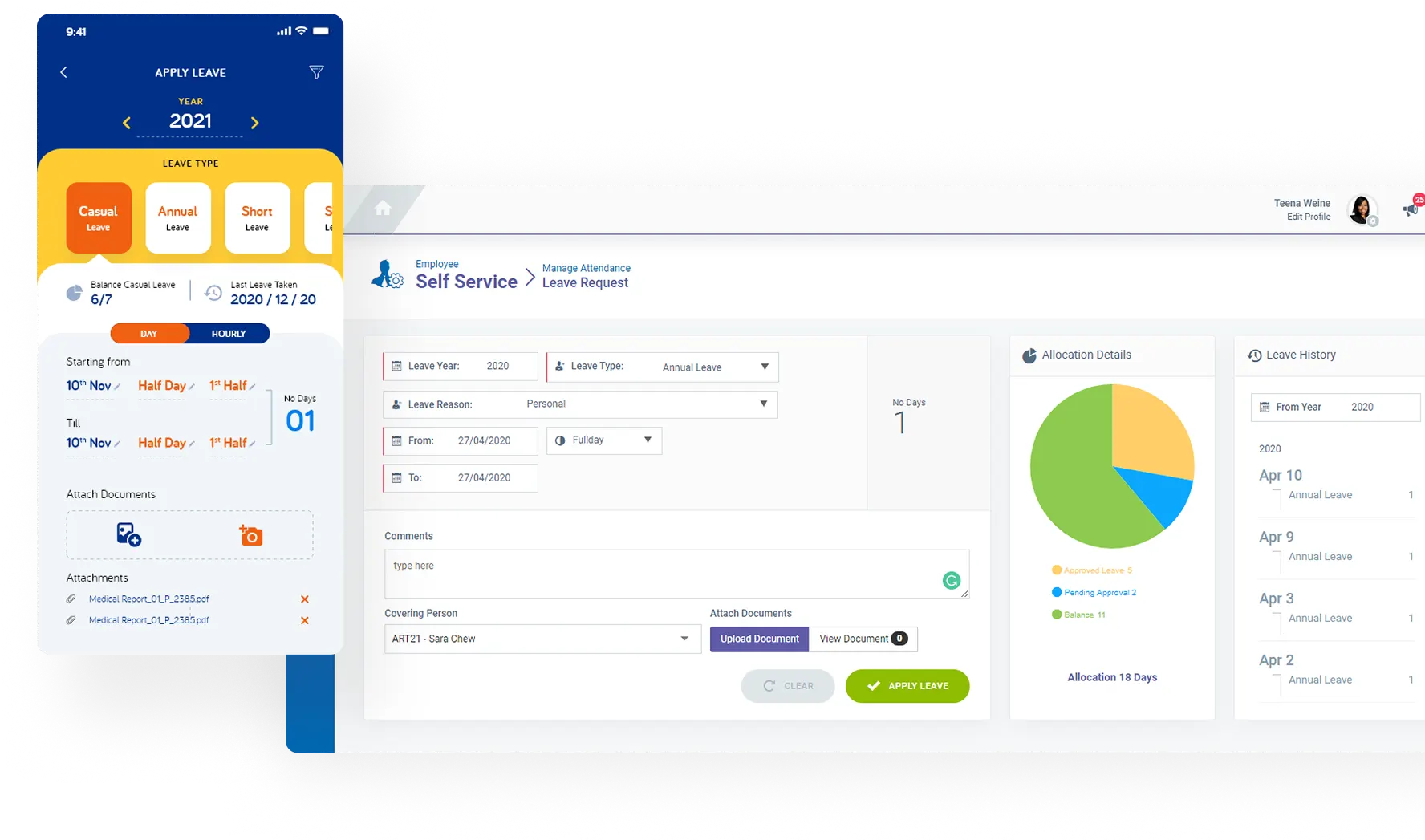 Simplified Leave Management 