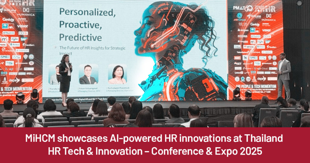 MiHCM shares game-changing HR insights at Thailand HR Tech Conference & Expo 2 TH 2025 Event PR Banner