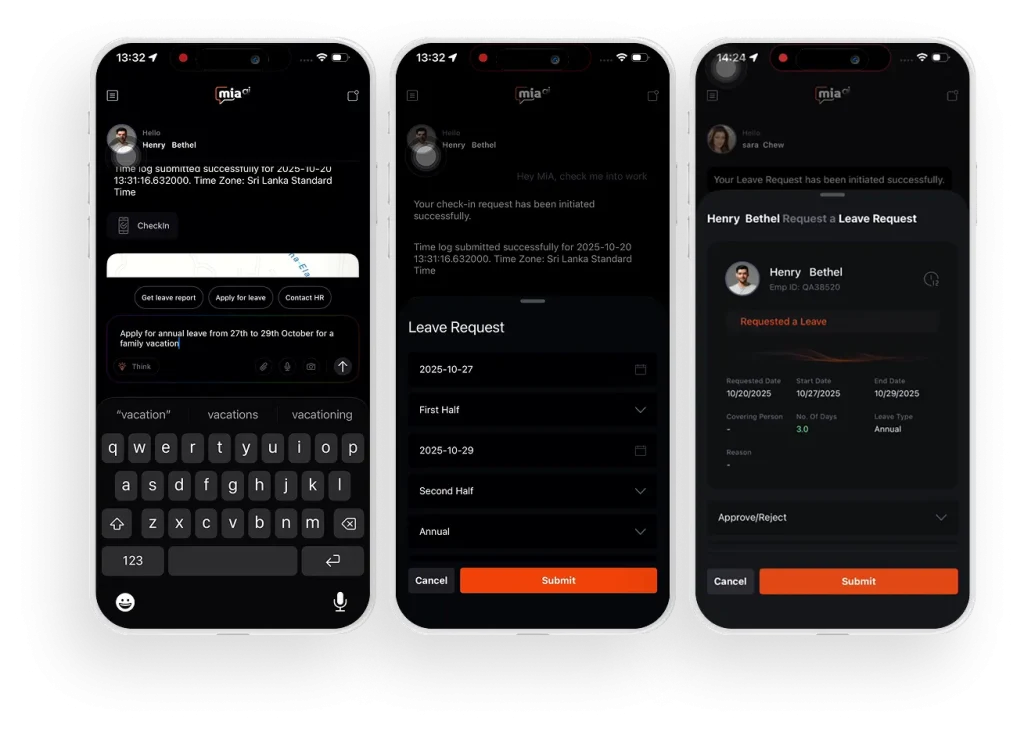MiHCM’s MiA ONE: The unified AI employee experience app 1